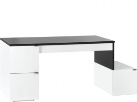 Schreibtisch L 140 Black&White ohne Container